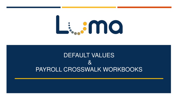 default values