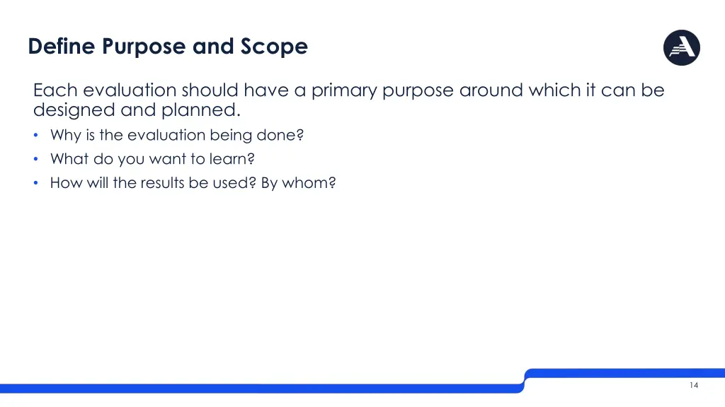define purpose and scope