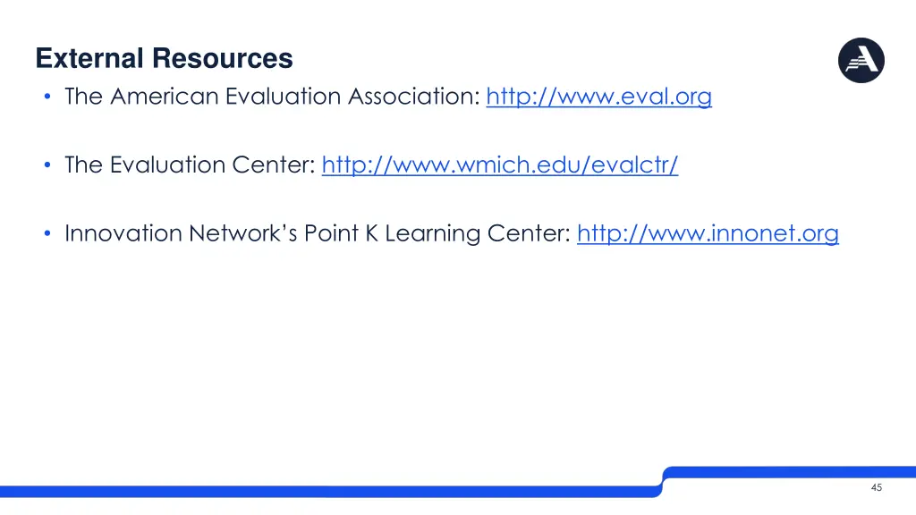 external resources