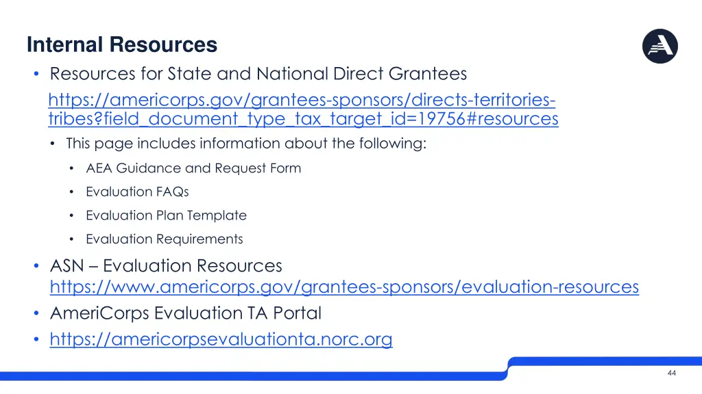 internal resources