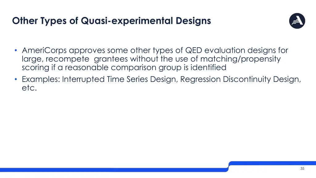 other types of quasi experimental designs
