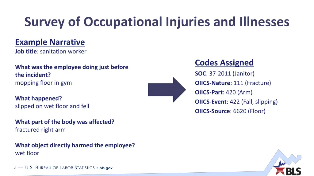 survey of occupational injuries and illnesses 1