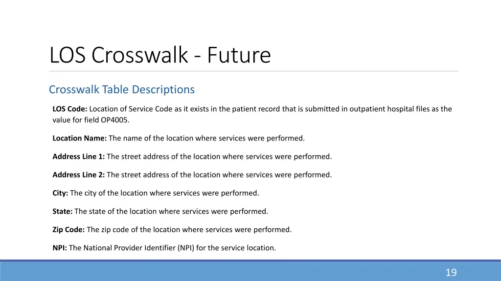 los crosswalk future 6