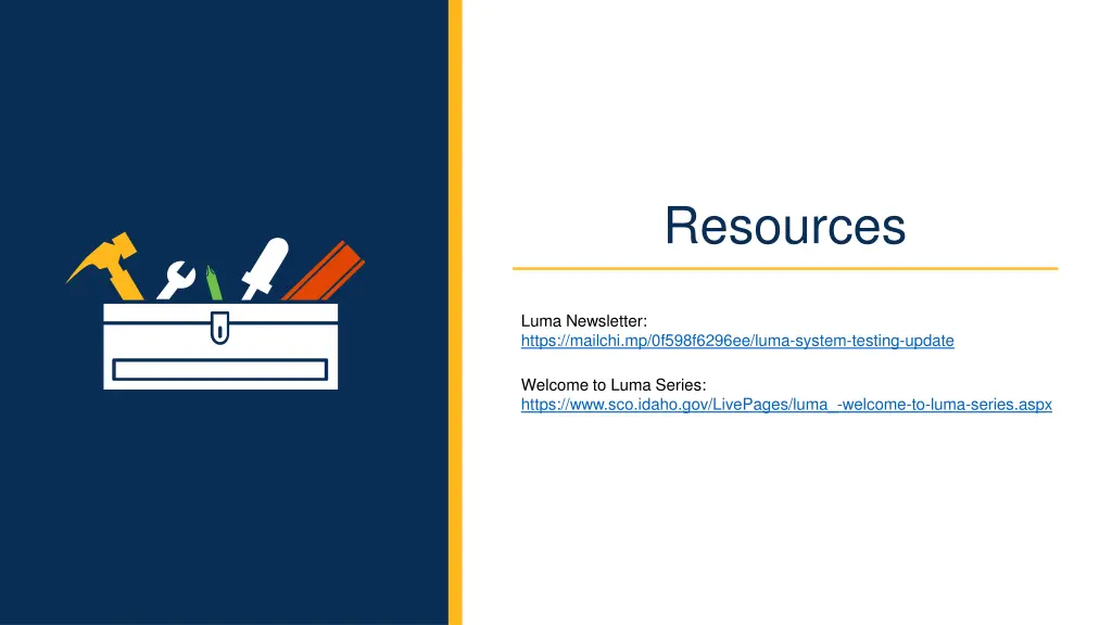 resources
