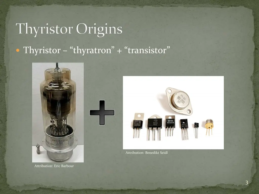 thyristororigins