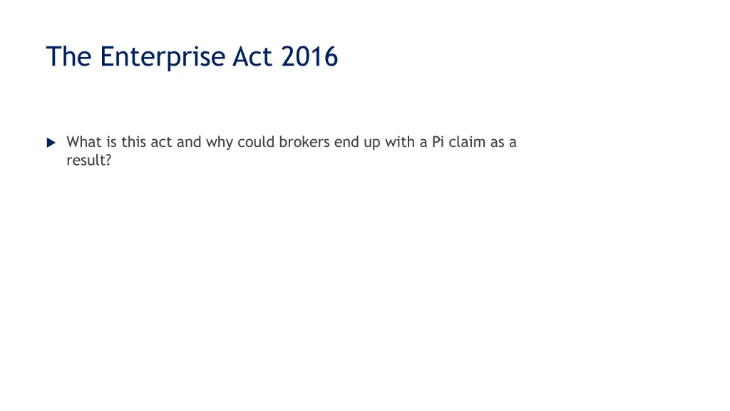 the enterprise act 2016