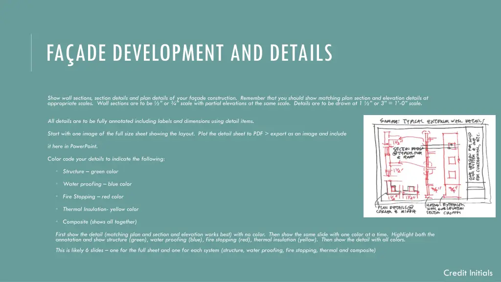 fa ade development and details