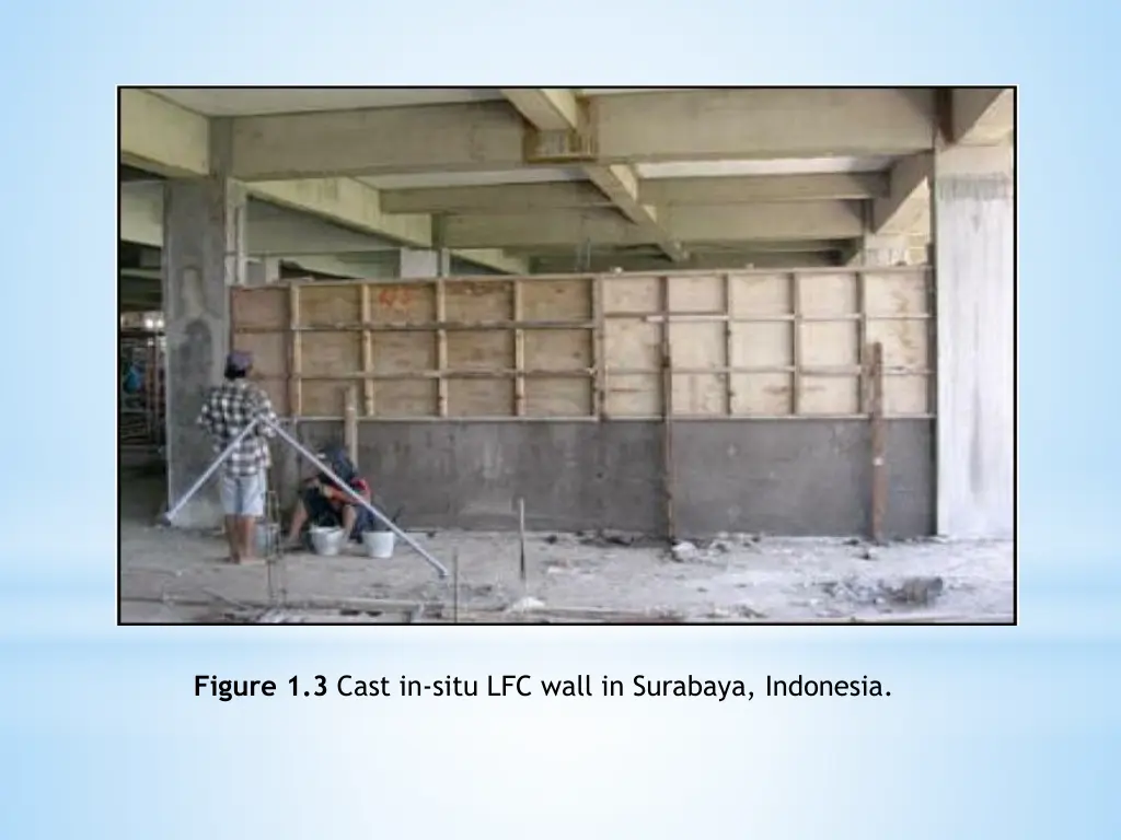 figure 1 3 cast in situ lfc wall in surabaya