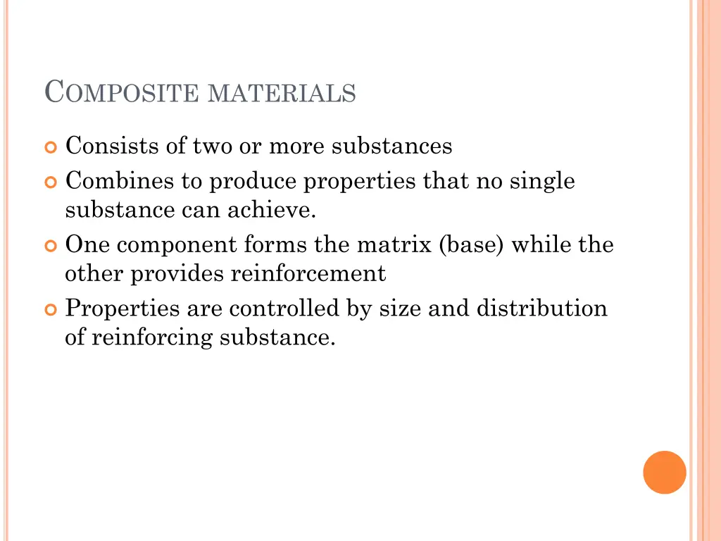 c omposite materials