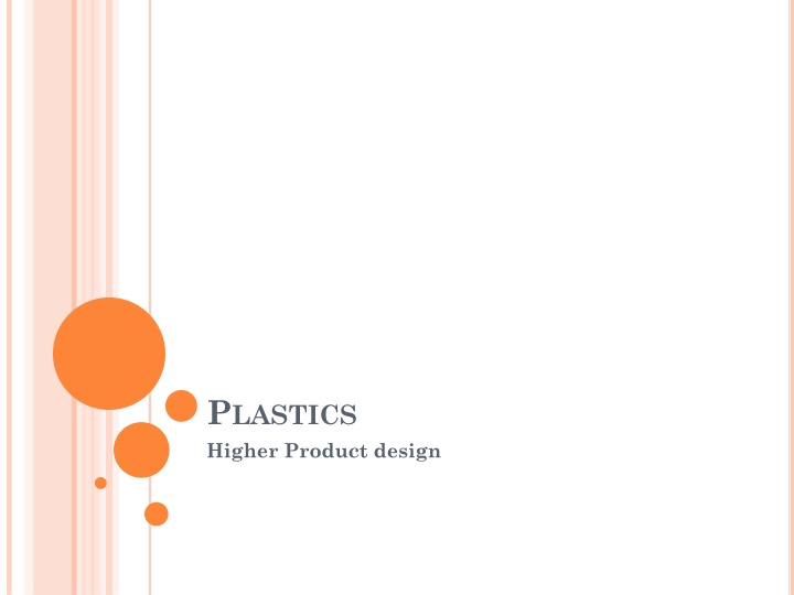 p lastics higher product design