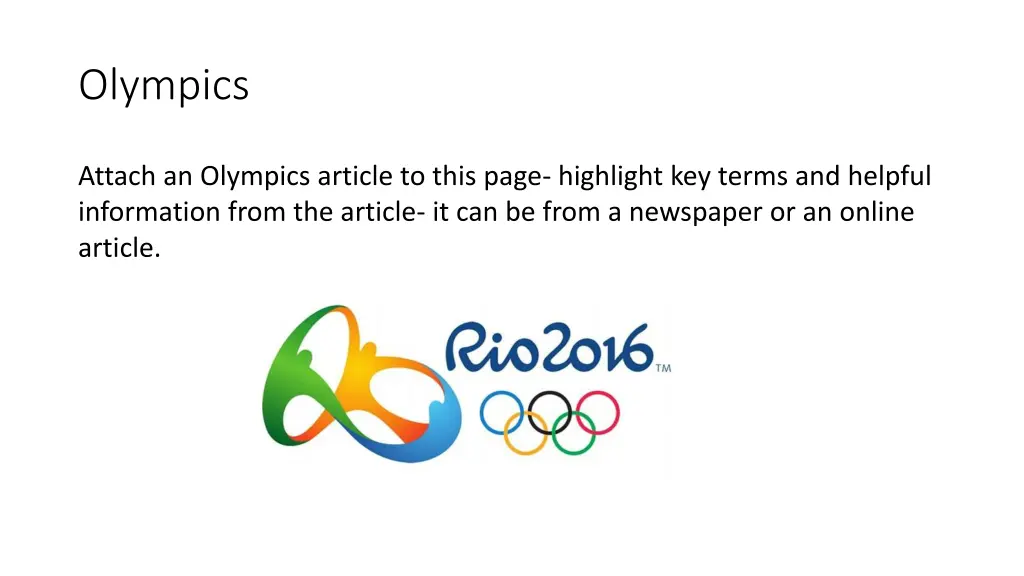 olympics