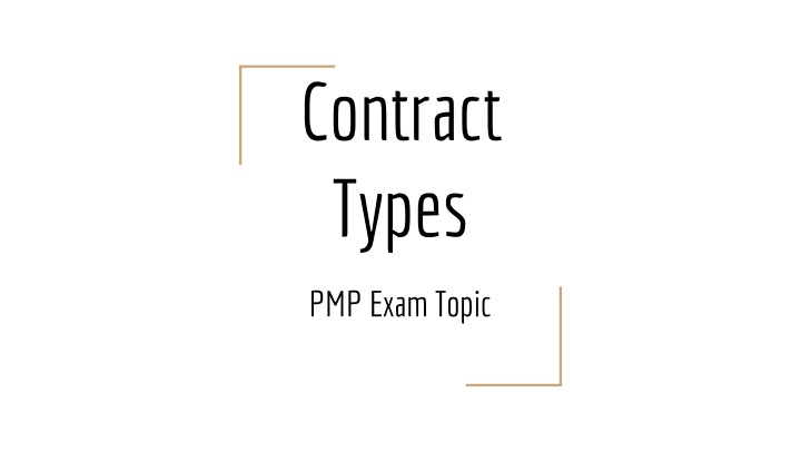 contract types
