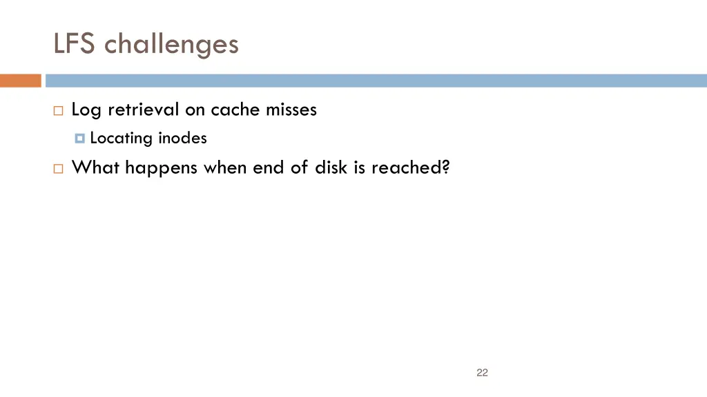 lfs challenges
