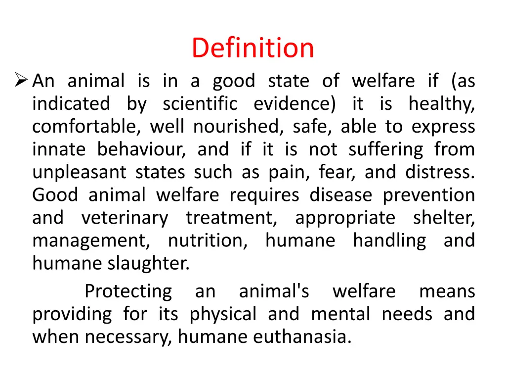 definition