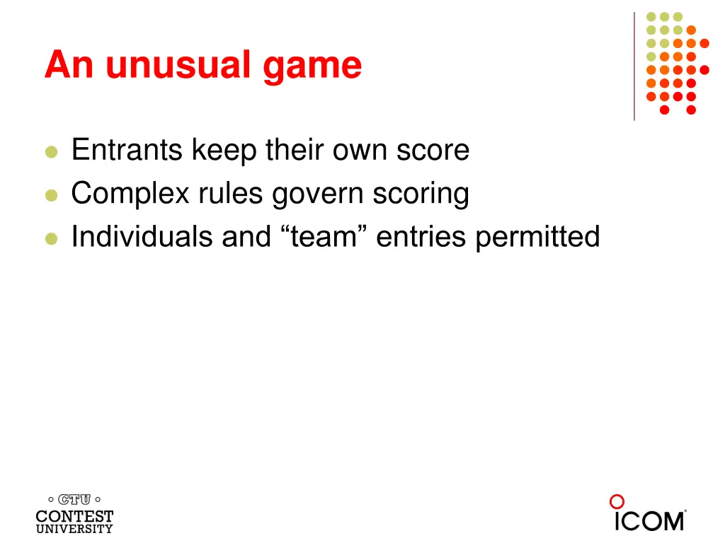 an unusual game 2