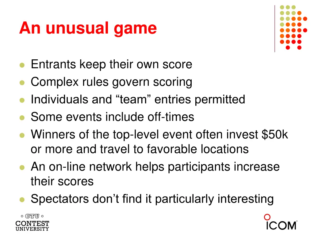 an unusual game 6