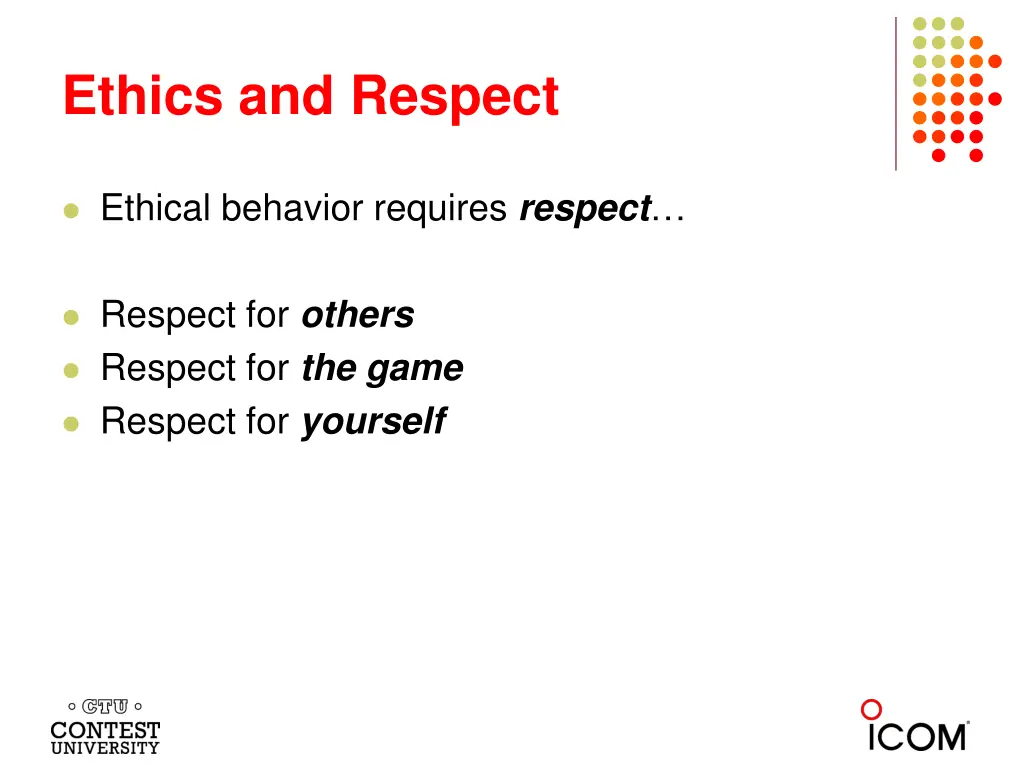 ethics and respect 3
