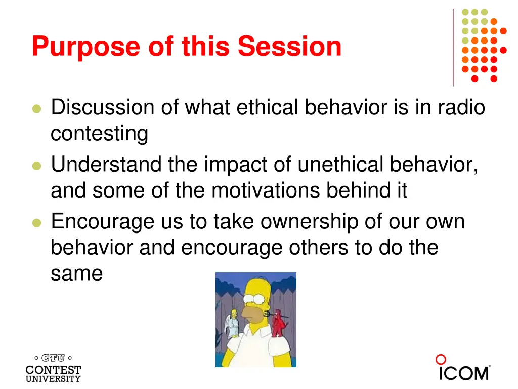 purpose of this session 2