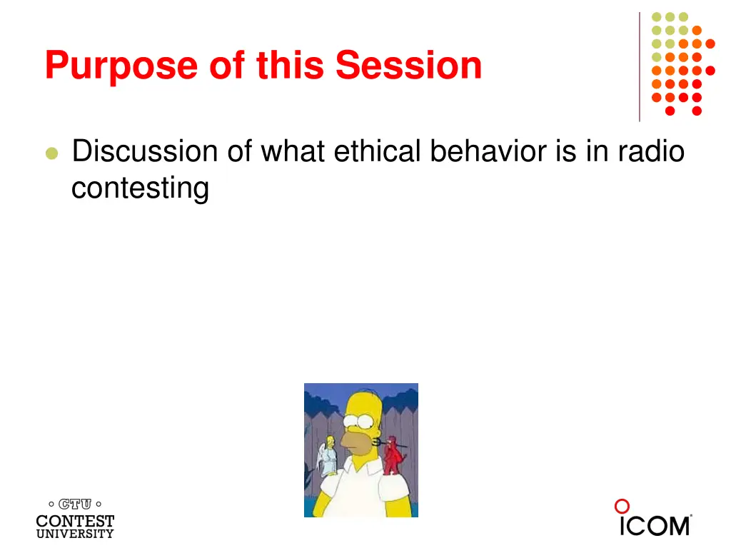 purpose of this session