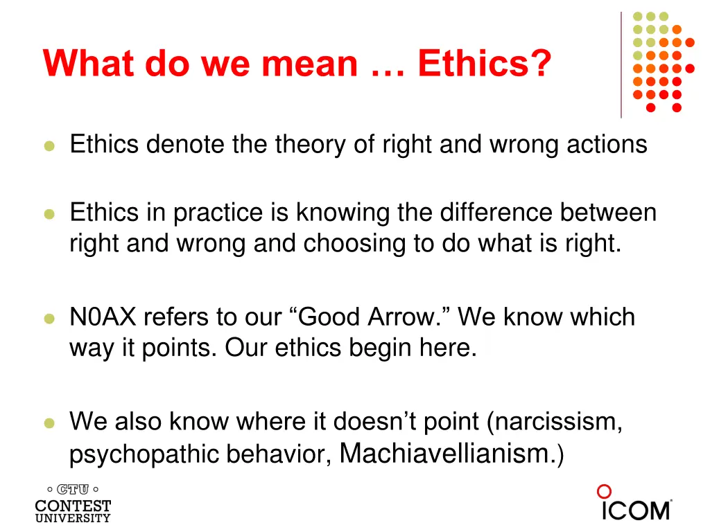 what do we mean ethics 3