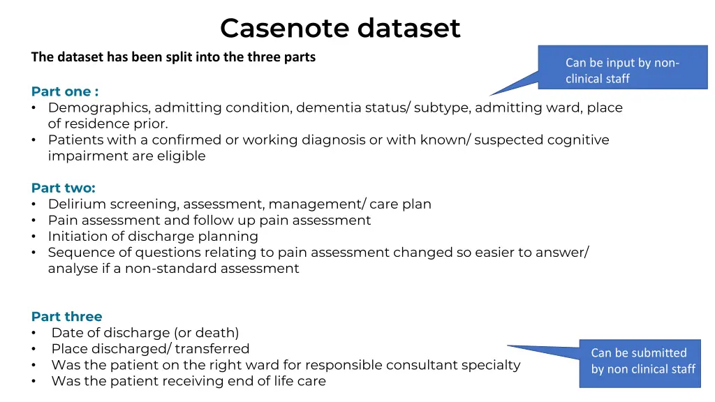 casenote dataset