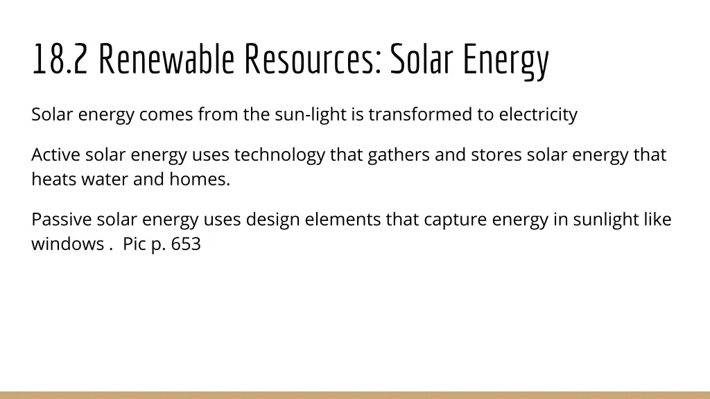 18 2 renewable resources solar energy