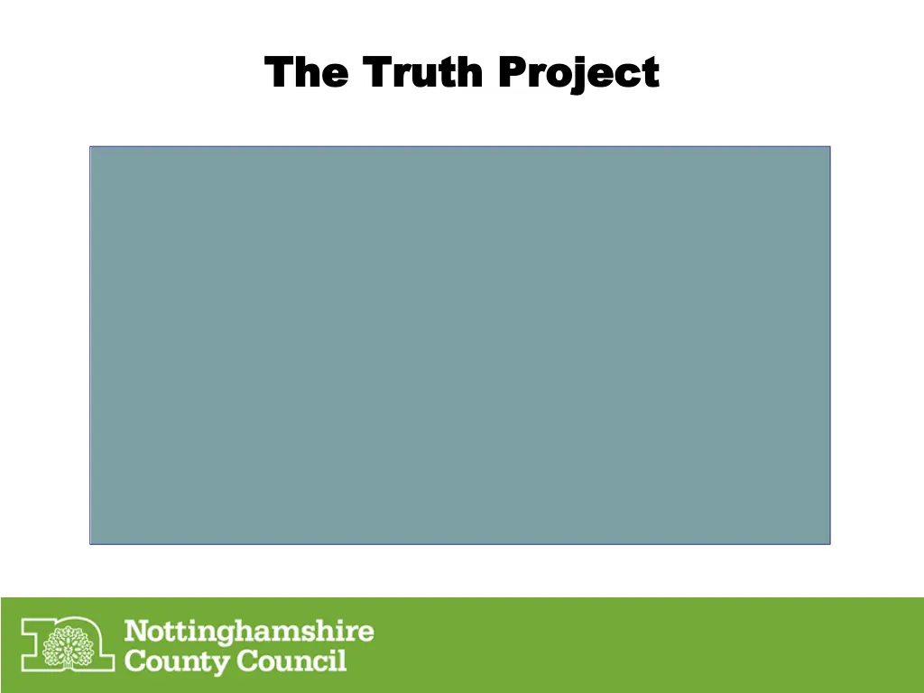 the truth project the truth project