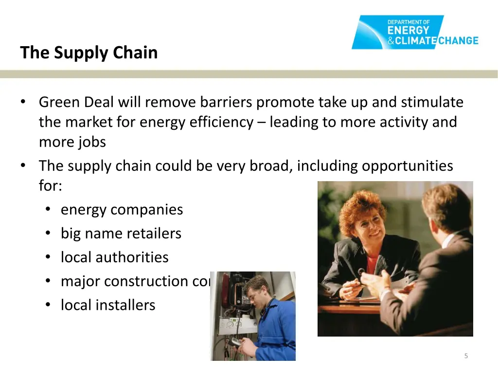 the supply chain