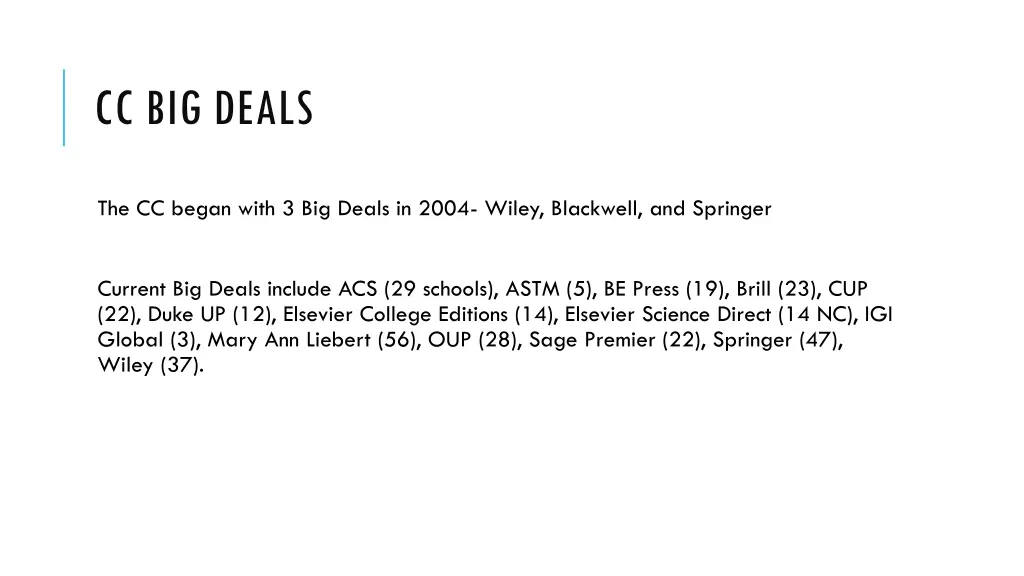 cc big deals