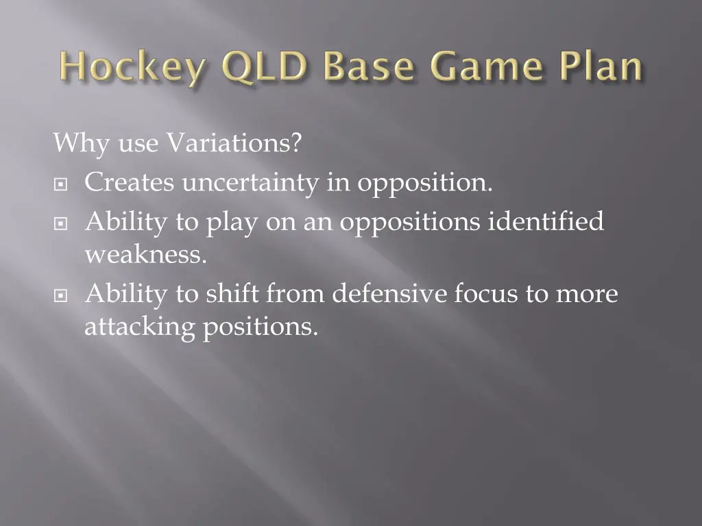 why use variations creates uncertainty