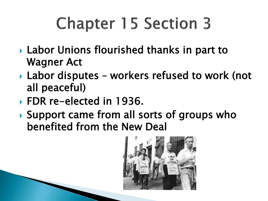labor unions flourished thanks in part to wagner