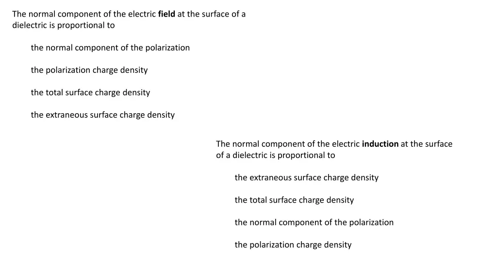 the normal component of the electric field