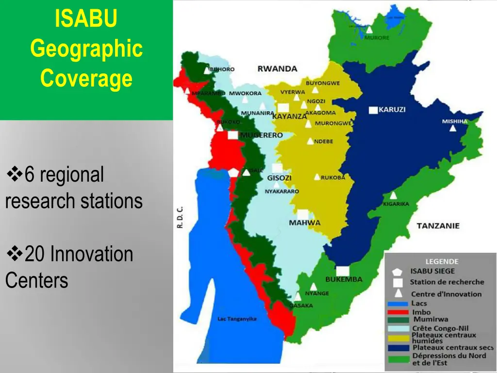 isabu geographic coverage