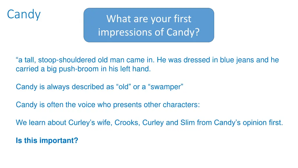 candy