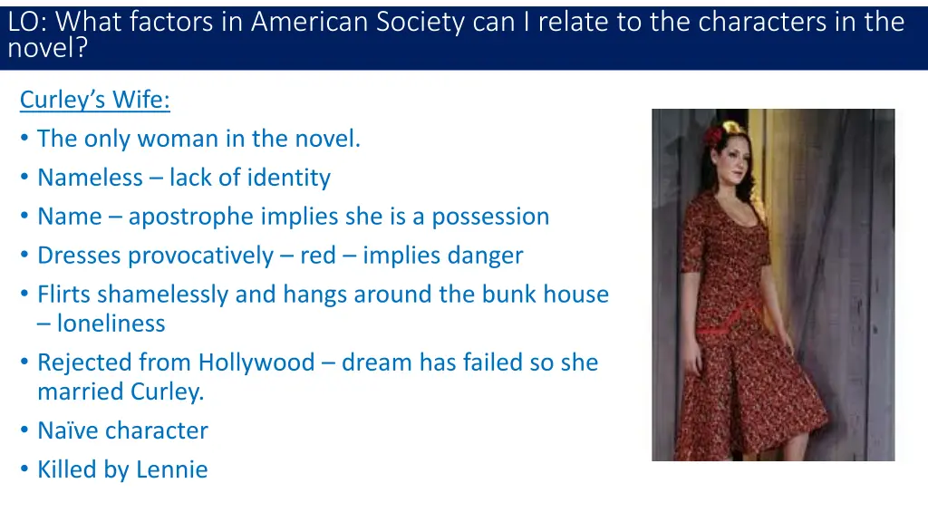 lo what factors in american society can i relate 3