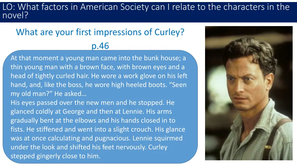 lo what factors in american society can i relate 5