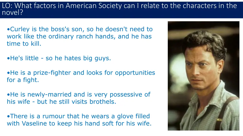 lo what factors in american society can i relate 6