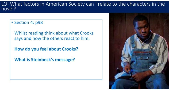 lo what factors in american society can i relate