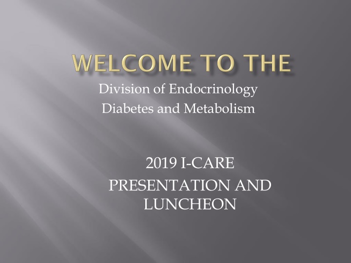 division of endocrinology diabetes and metabolism