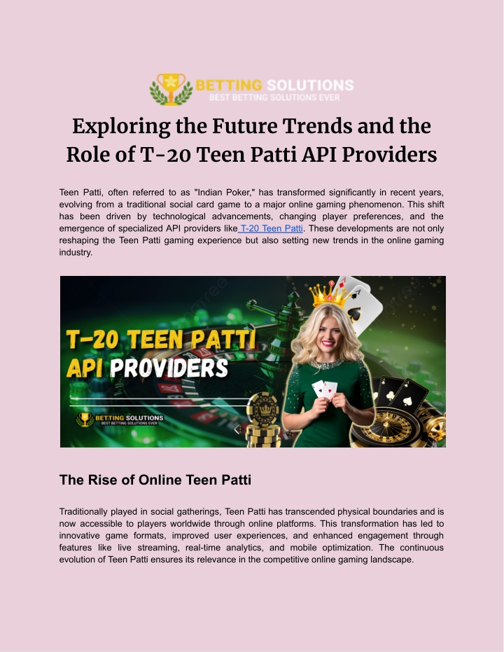 exploring the future trends and the role