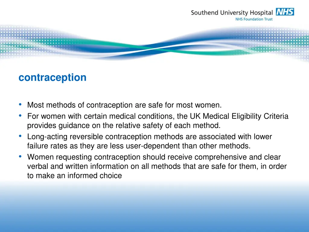 contraception 1