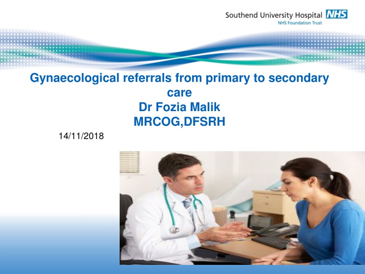 gynaecological referrals from primary