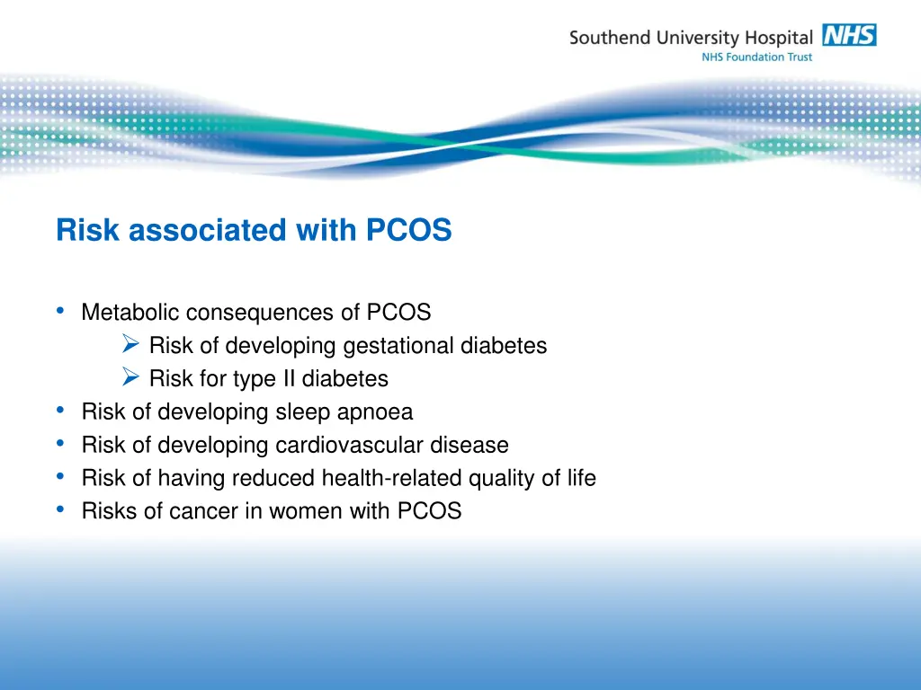 risk associated with pcos