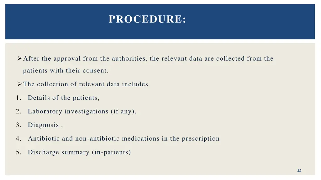 procedure