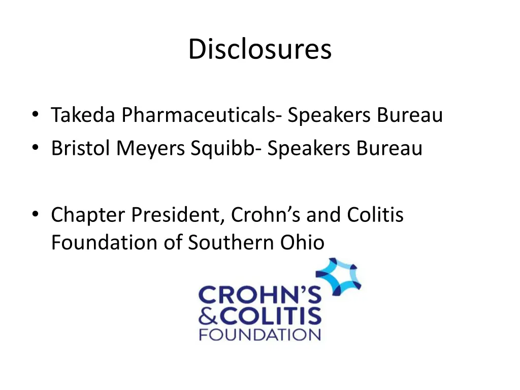 disclosures