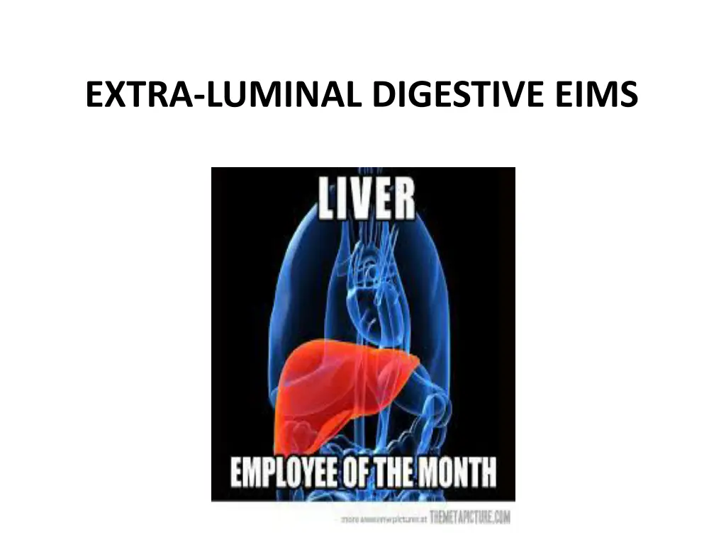 extra luminal digestive eims