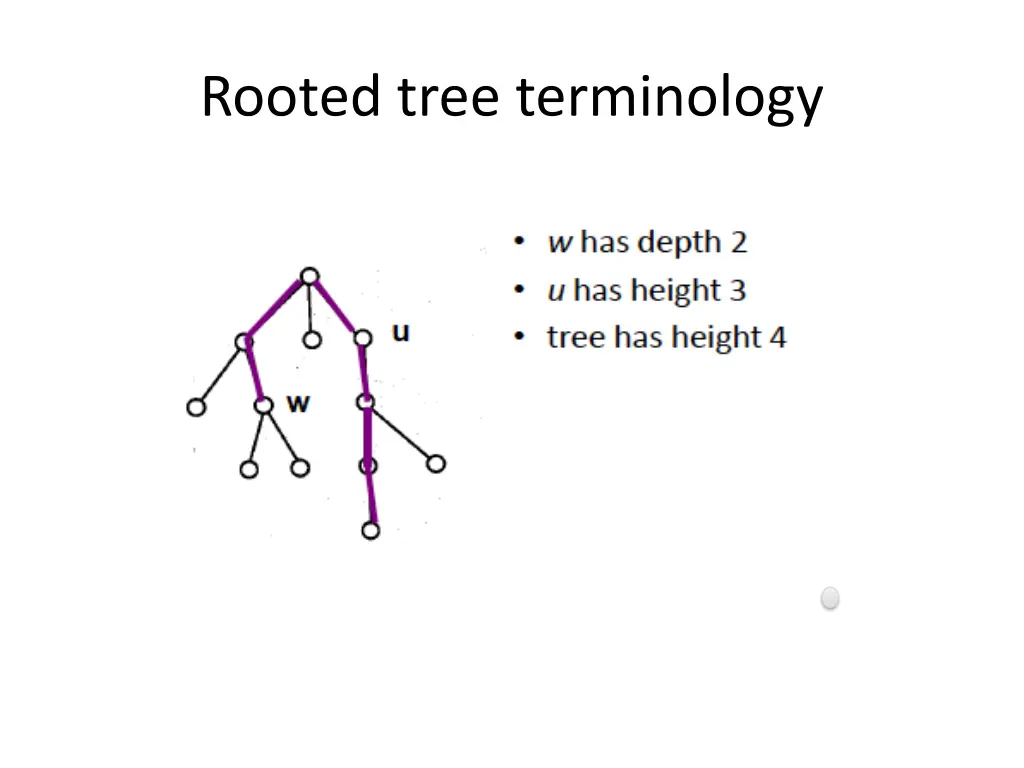 rooted tree terminology 2
