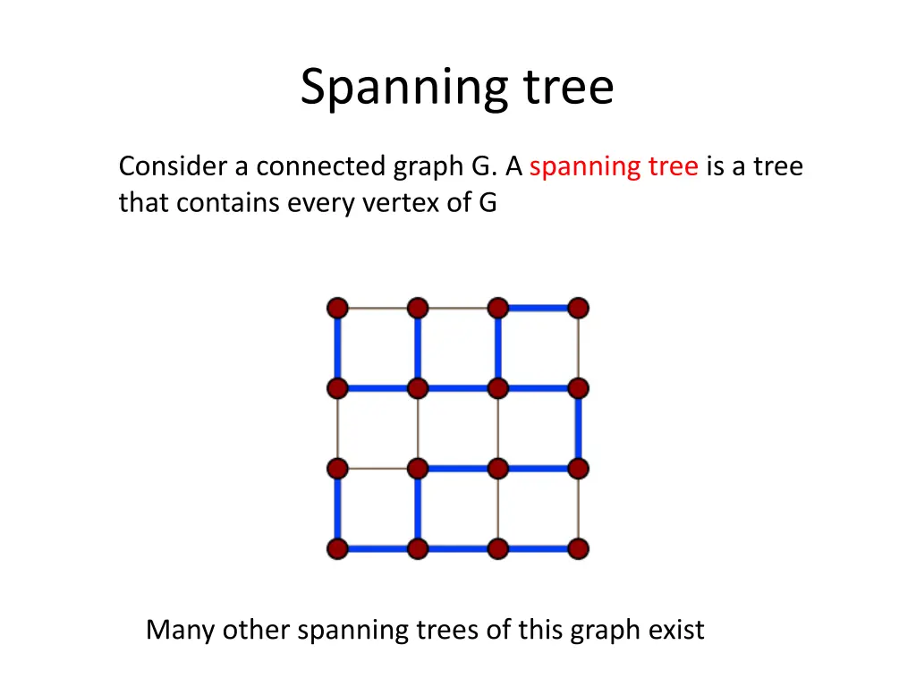 spanning tree