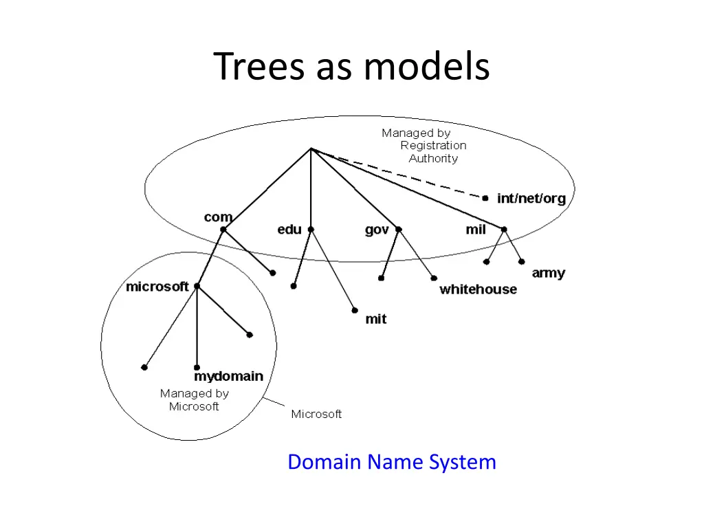 trees as models